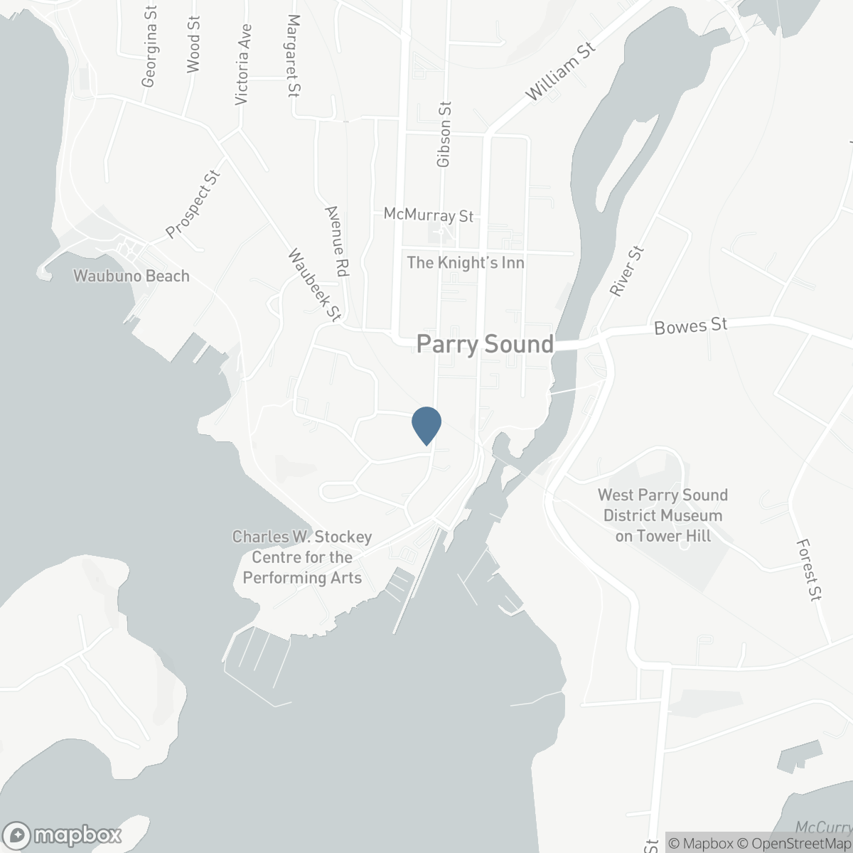 12 GIBSON STREET, Parry Sound, Ontario P2A 1W7